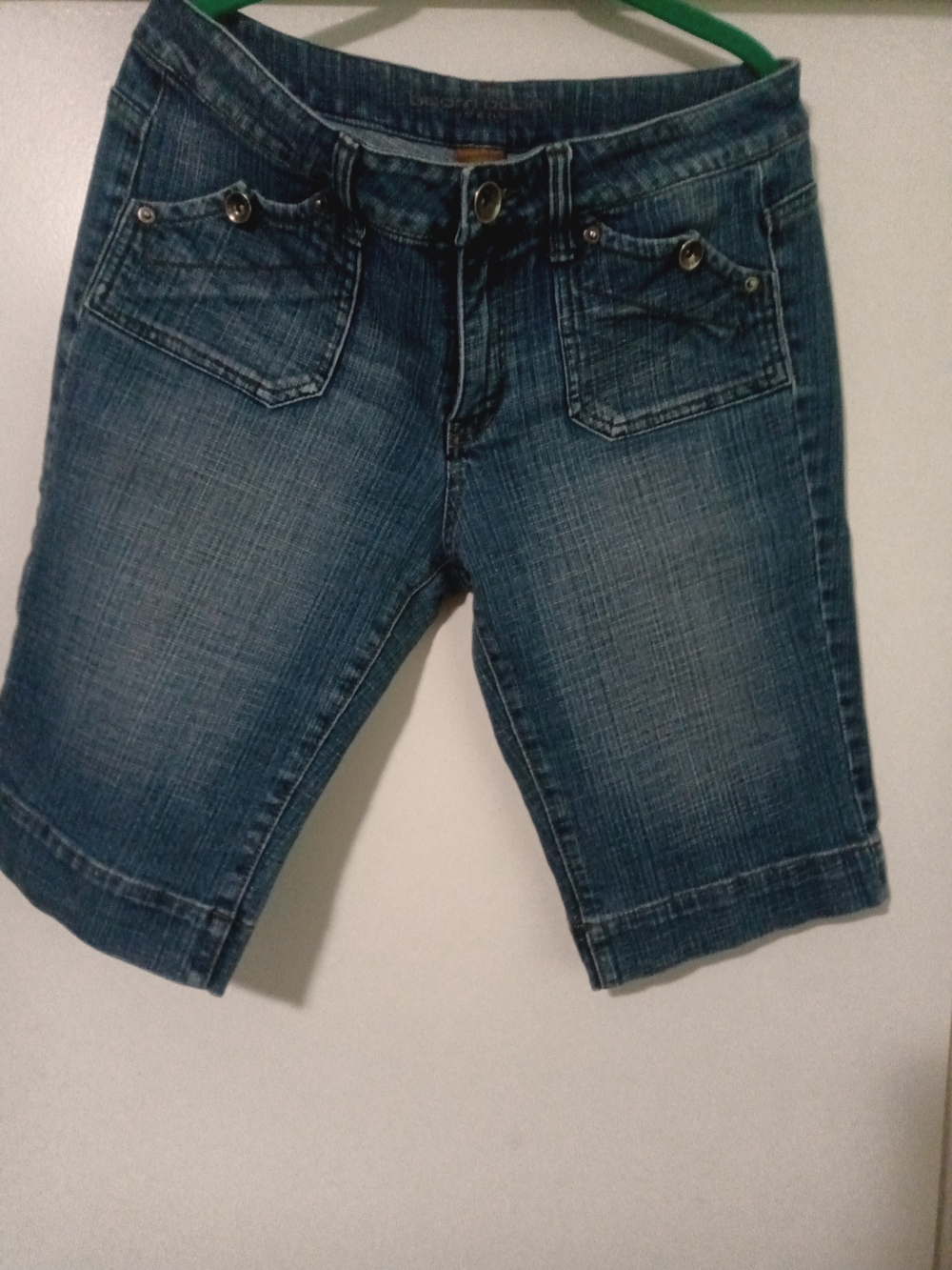 Boom Boom Jeans Women's Blue Denim Bermuda Shorts